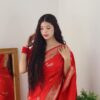 Red Saree