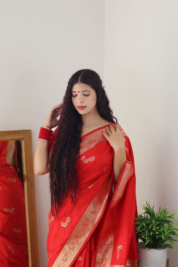 Red Saree