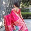 Pink Saree