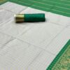 Banarasi White Saree with Green Border