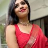 Red Saree