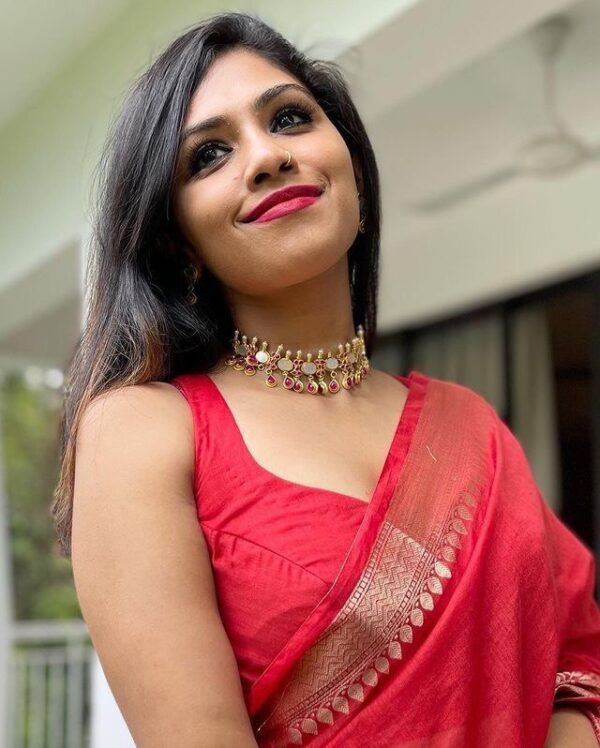 Red Saree