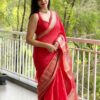 Red Saree