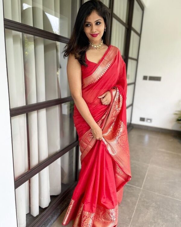 Red Saree