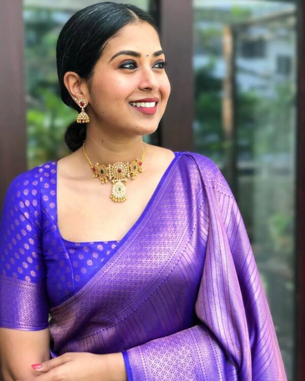 Bollywood Wedding Blue Saree