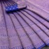 Bollywood Wedding Blue Saree