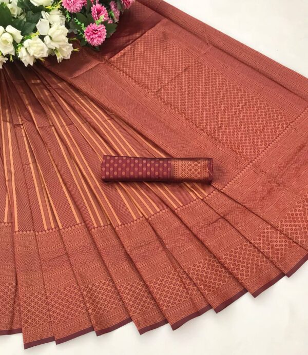 Banarasi Wedding Maroon Saree