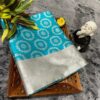 Wedding Party Sky Blue Saree