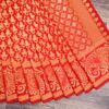 Wedding Banarasi Red Saree