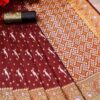 Traditional Wear Silk Maroon Saree