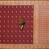 Traditional Wear Silk Maroon Saree