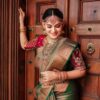 Bridal Banarasi Green Saree