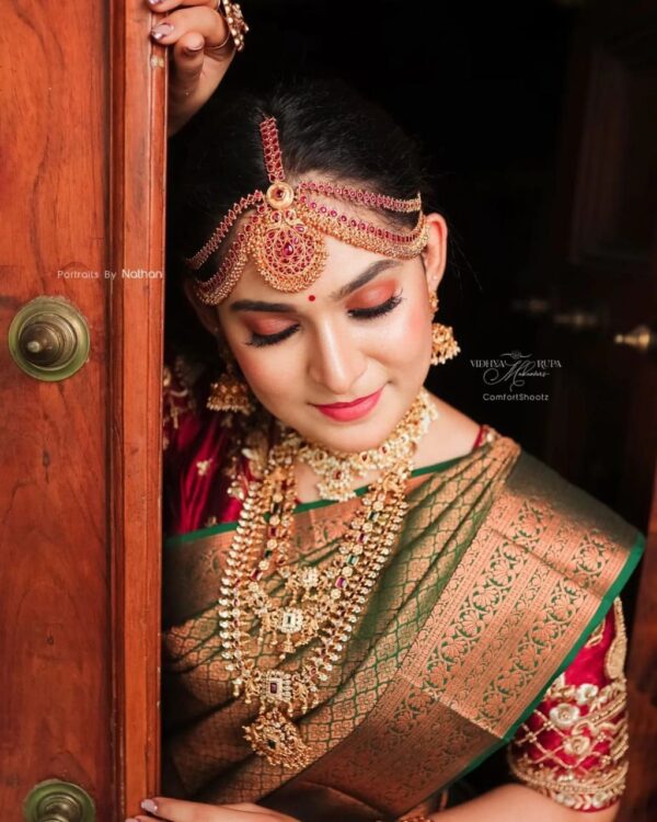 Green Saree