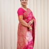 Pink Saree