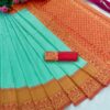 Bollywood Party Silk Sky Blue Saree