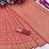 Traditional Silk Banarasi Red Saree