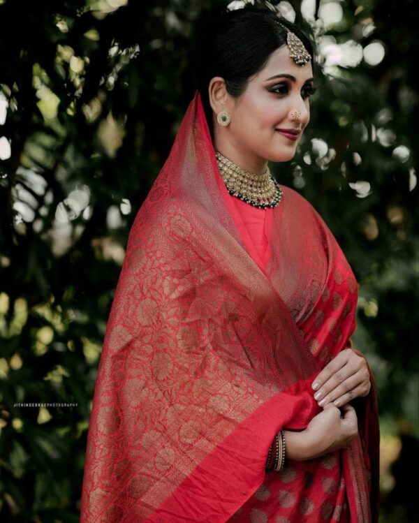 Red Saree