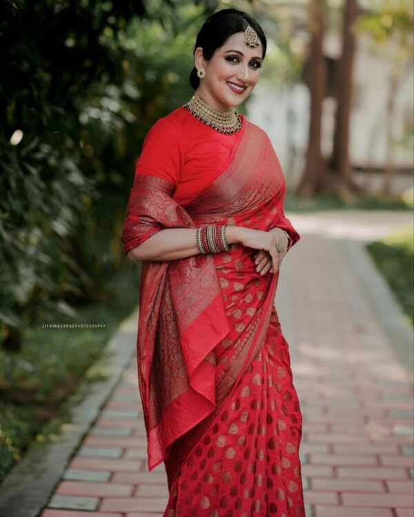 Red Saree