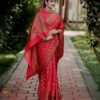 Red Saree