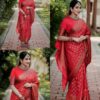 Red Saree