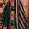 Sequence Fancy Black Saree