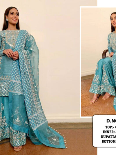 Festival Wear Palazzo Suits Pakistani