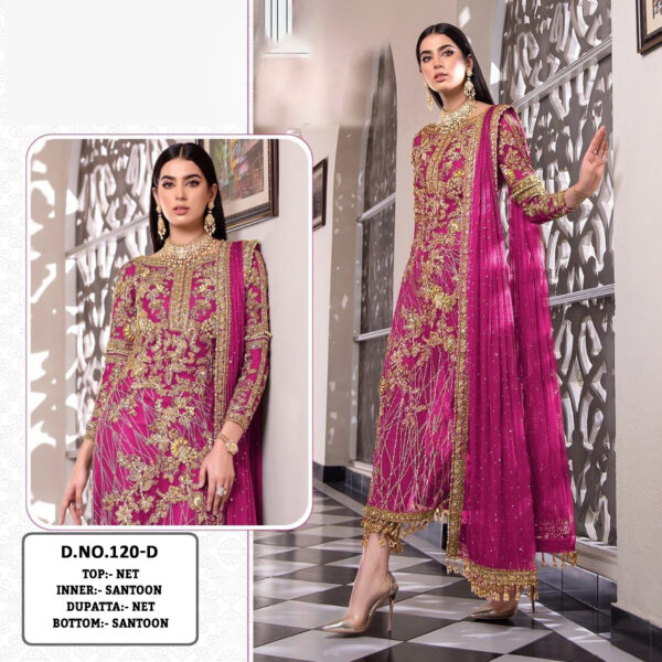 Wedding Pink Pakistani Suit