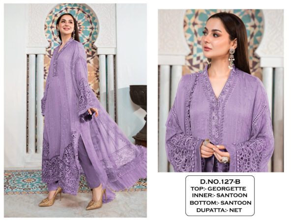 Purple Pakistani Suits