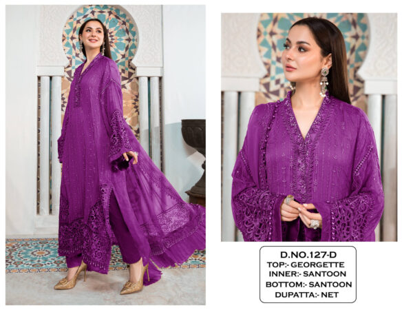 Pakistani Purple Suits