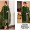 Online Pakistani Style Green Dress