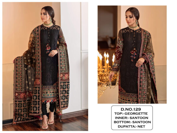 Black Pakistani Suits