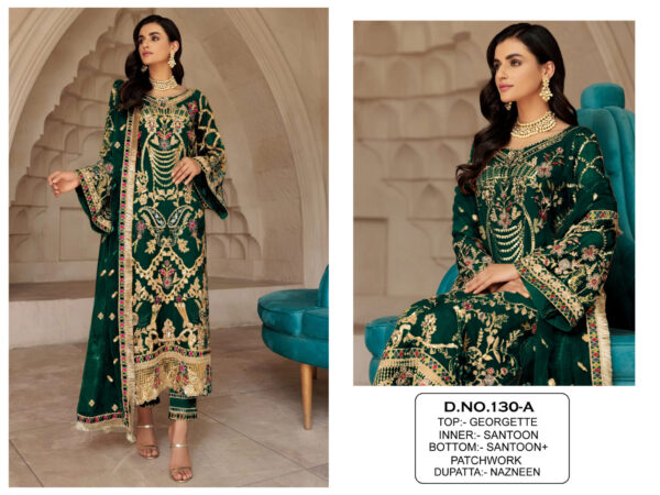 Wedding Pakistani Green Dress