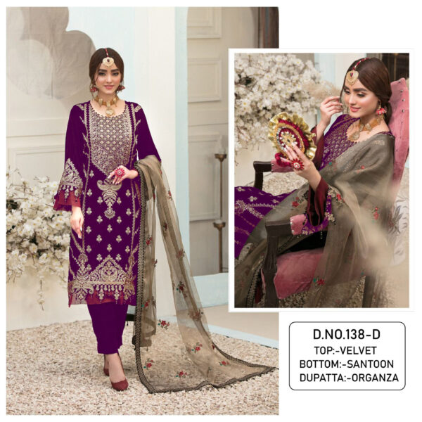 Wedding Pakistani Purple Dress