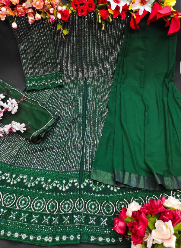 Pakistani Green Suit