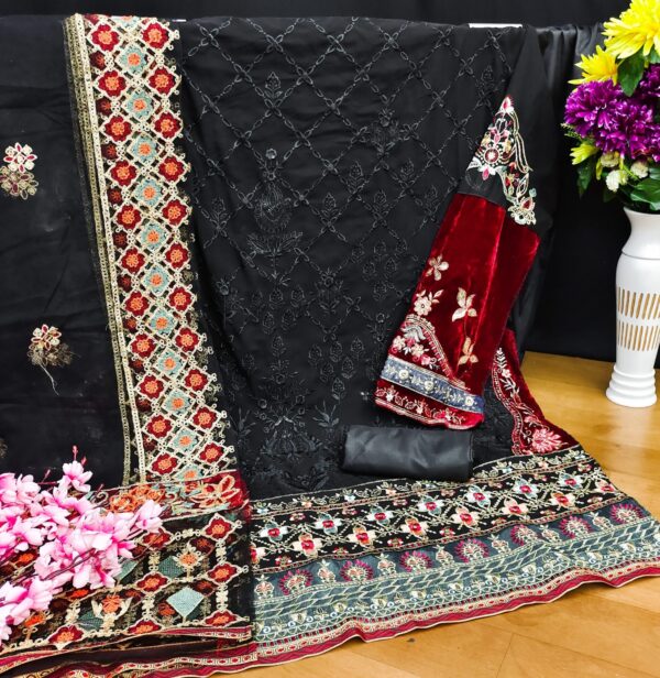 Black Pakistani Suits