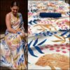 Printed Satin Saree