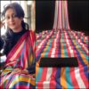 Floral Print Multi Colour Saree