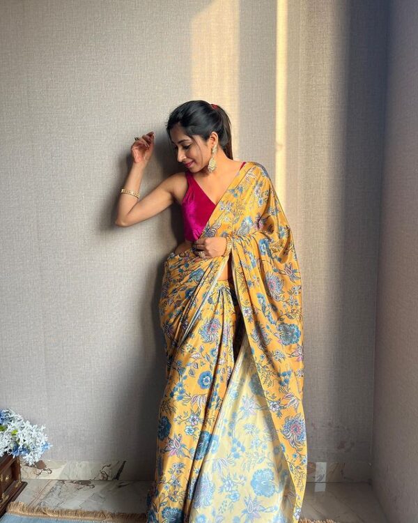 Yellow Saree