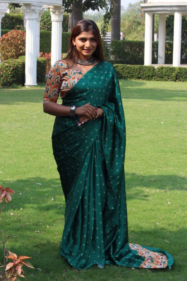 Green Silk Saree