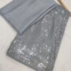 Grey Saree For Stylish Party Wear