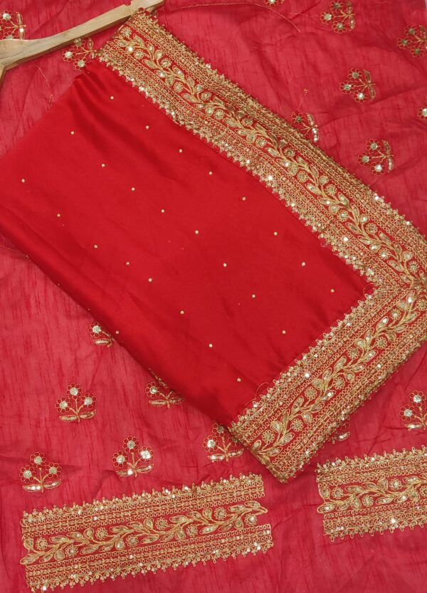 Red Saree