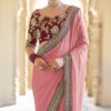 Pink Saree