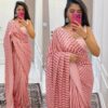 Pink Saree