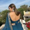 Blue Saree