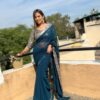 Blue Saree