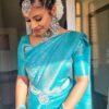 Wedding Silk Sky Blue Saree