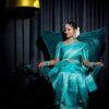Wedding Silk Sky Blue Saree
