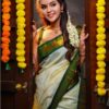 Traditional Festival White Saree