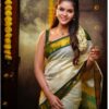Traditional Festival White Saree