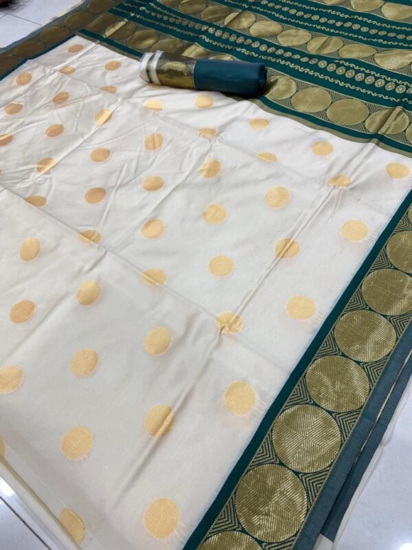 Traditional Festival White Saree